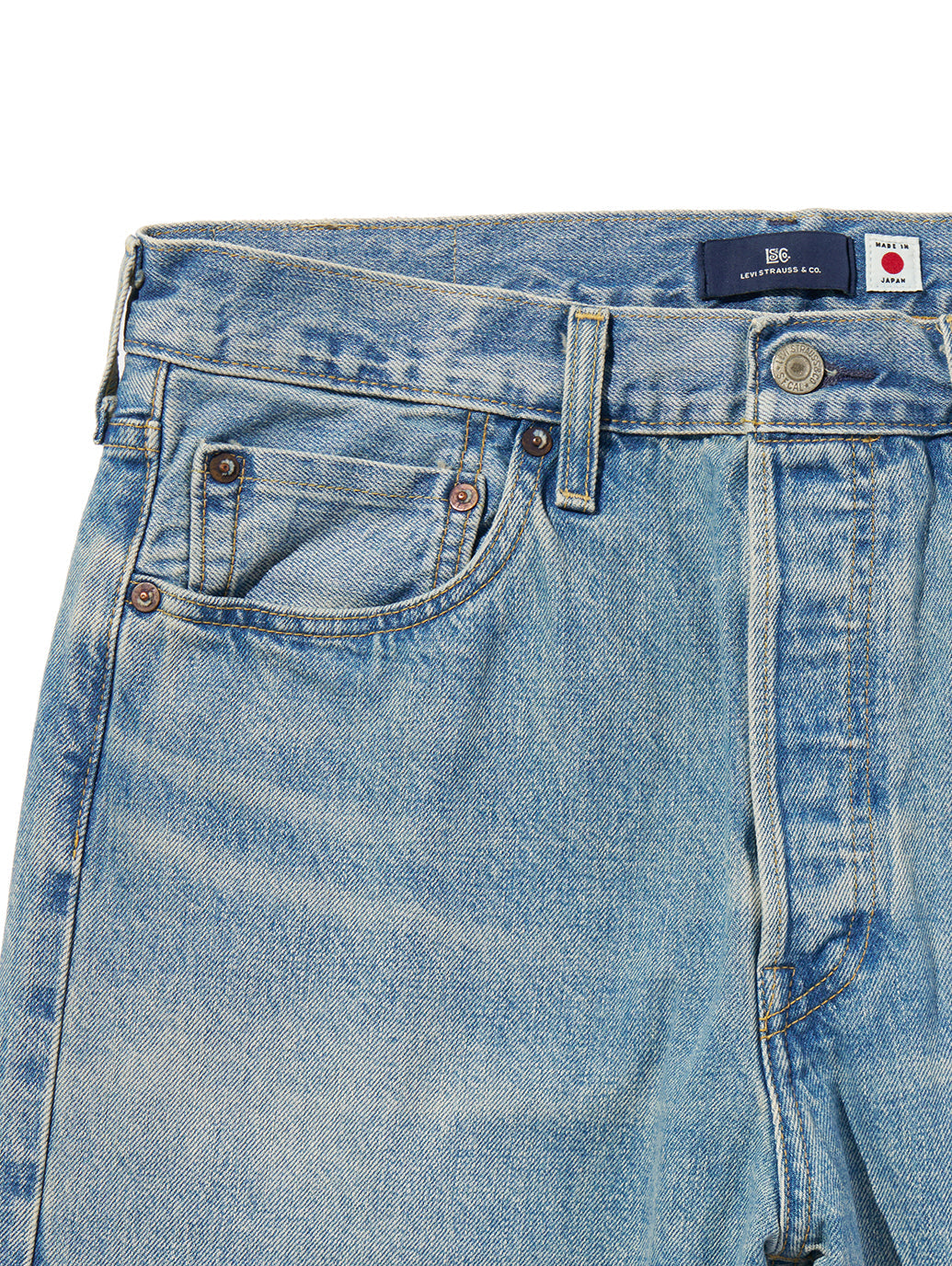BLUETAB™ 1980's 501® ORIGINAL ジーンズ ミディアムインディゴ MADE IN JAPAN