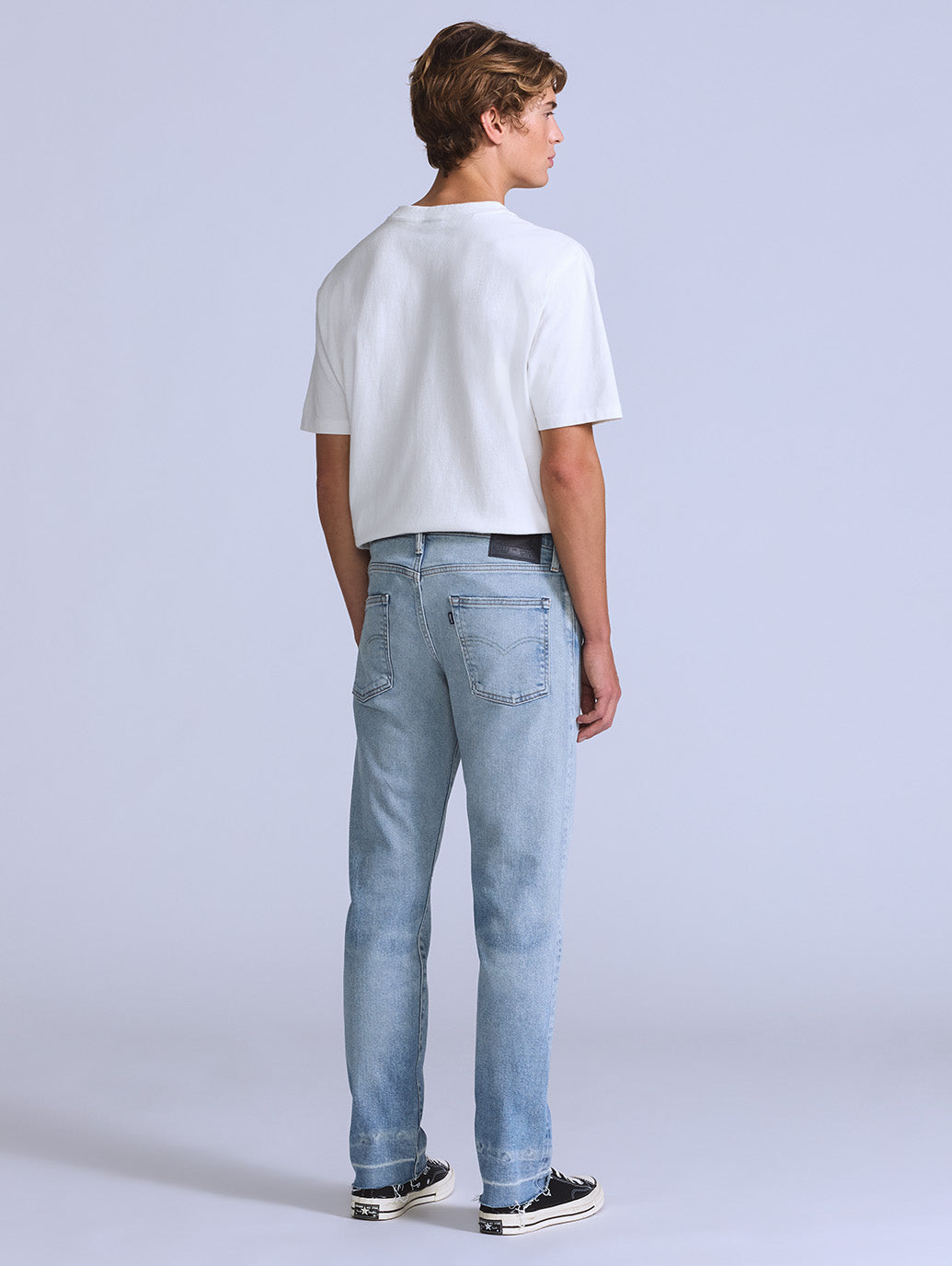 テーパードデニムパンツ XSツインディゴ / ライトブルー Levi's/リーバイス BLUETAB(TM) COLUMN ジーンズ ライトインディゴ