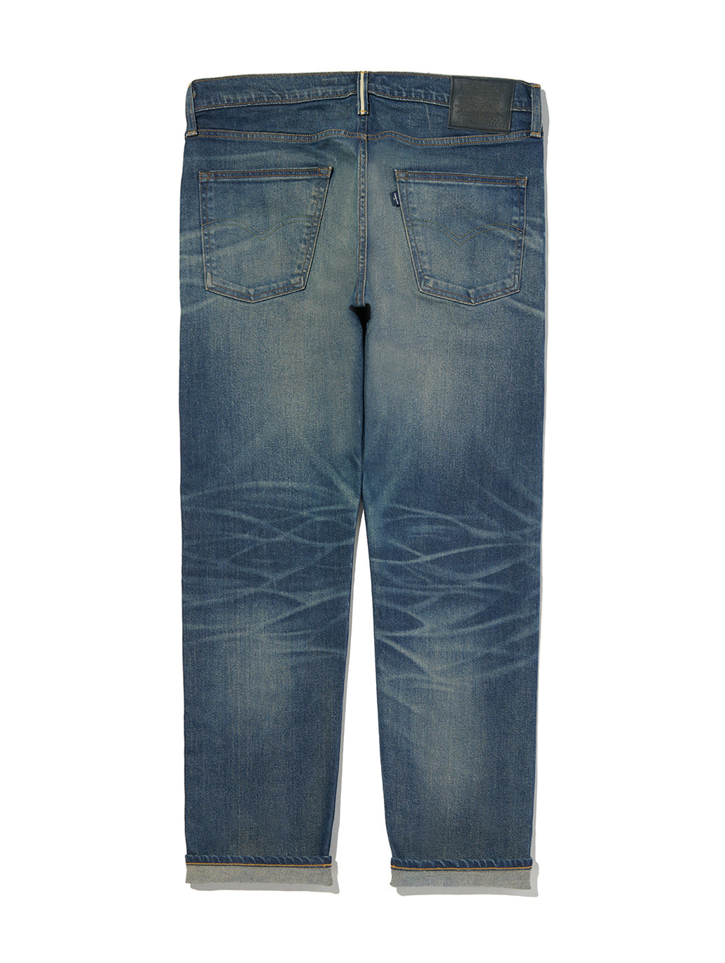 BLUETAB™ 502™ テーパードジーンズ ミディアムインディゴ MADE IN JAPAN 