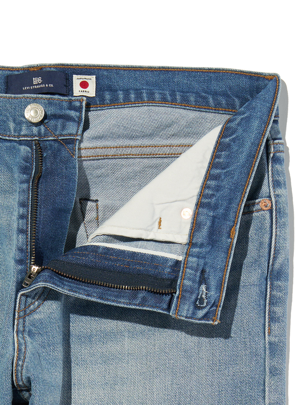 BLUETAB™ 502™ テーパードジーンズ ミディアムインディゴ 