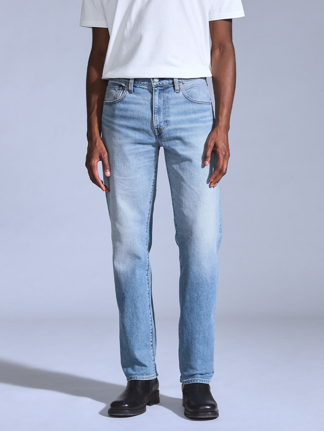 BLUETAB™ 502™ テーパードジーンズ ミディアムインディゴ 