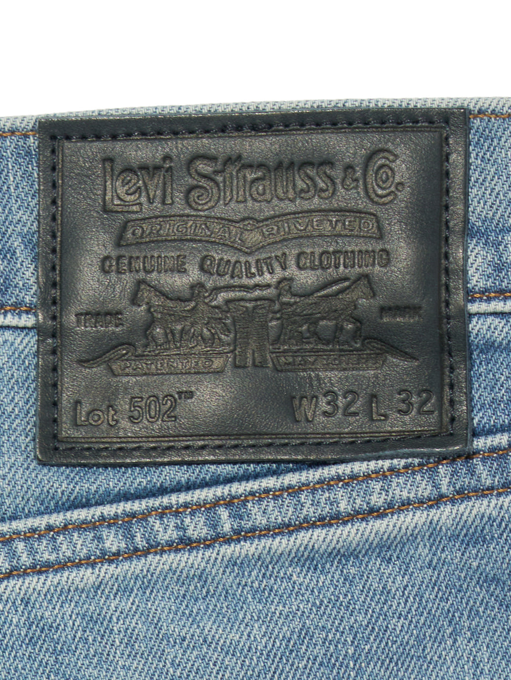 BLUETAB™ 502™ テーパードジーンズ ミディアムインディゴ 