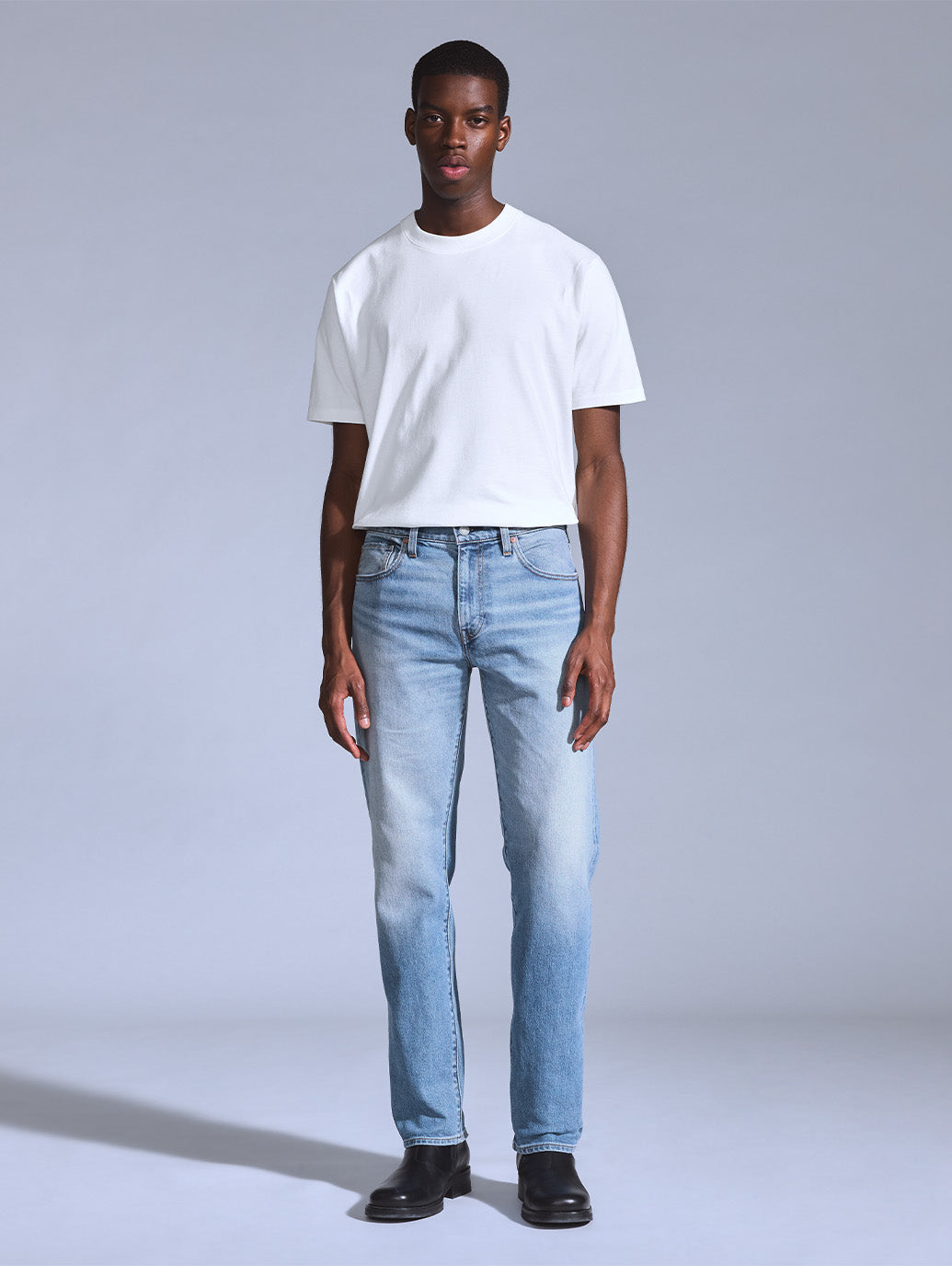 BLUETAB™ 502™ テーパードジーンズ ミディアムインディゴ 