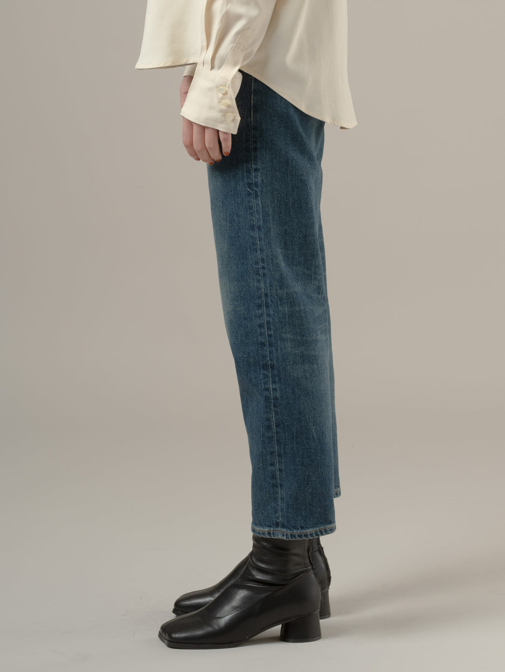 BLUETAB™ COLUMN ジーンズ ミディアムインディゴ MADE IN JAPAN