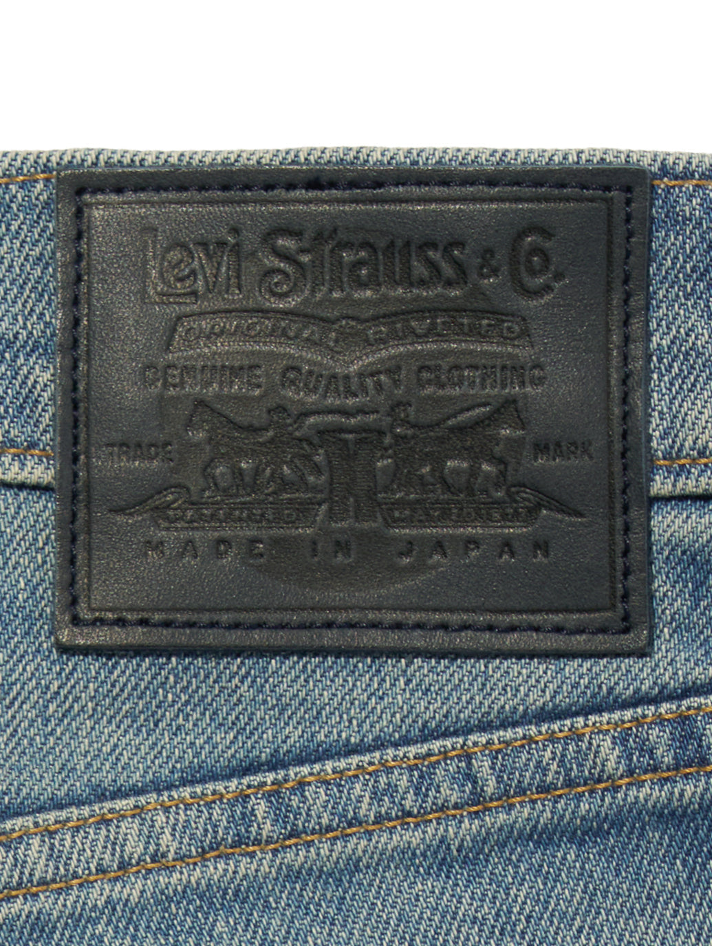 BLUETAB™ COLUMN ジーンズ ミディアムインディゴ MADE IN JAPAN