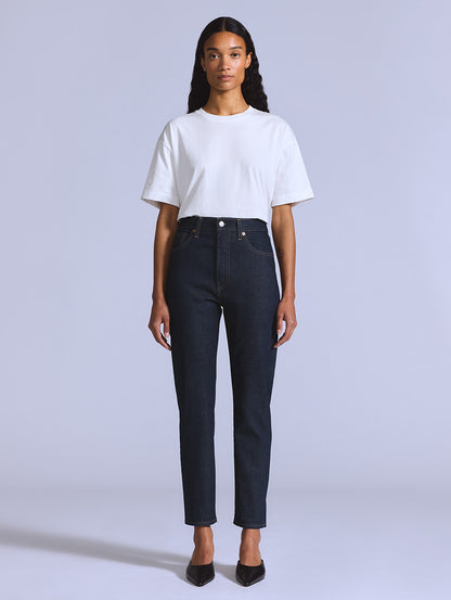 BLUETAB™ ハイライズ スリムジーンズ ダークインディゴ MADE OF JAPAN