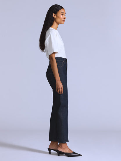 BLUETAB™ ハイライズ スリムジーンズ ダークインディゴ MADE OF JAPAN