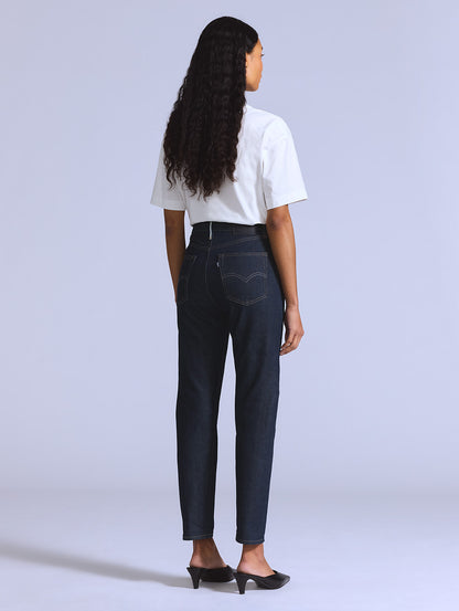 BLUETAB™ ハイライズ スリムジーンズ ダークインディゴ MADE OF JAPAN