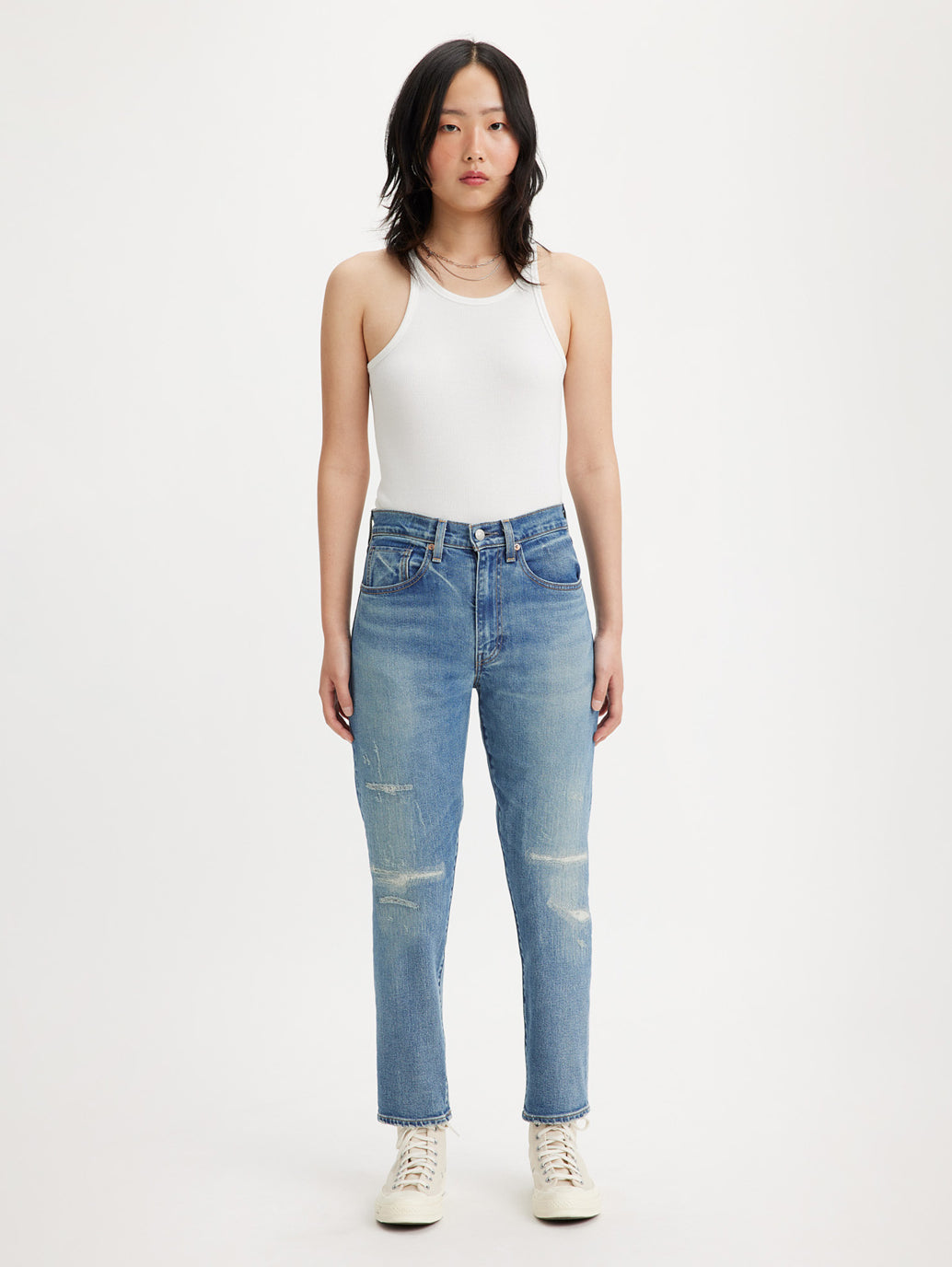 BORROWED FROM THE BOYS ミディアムインディゴ MADE IN JAPAN