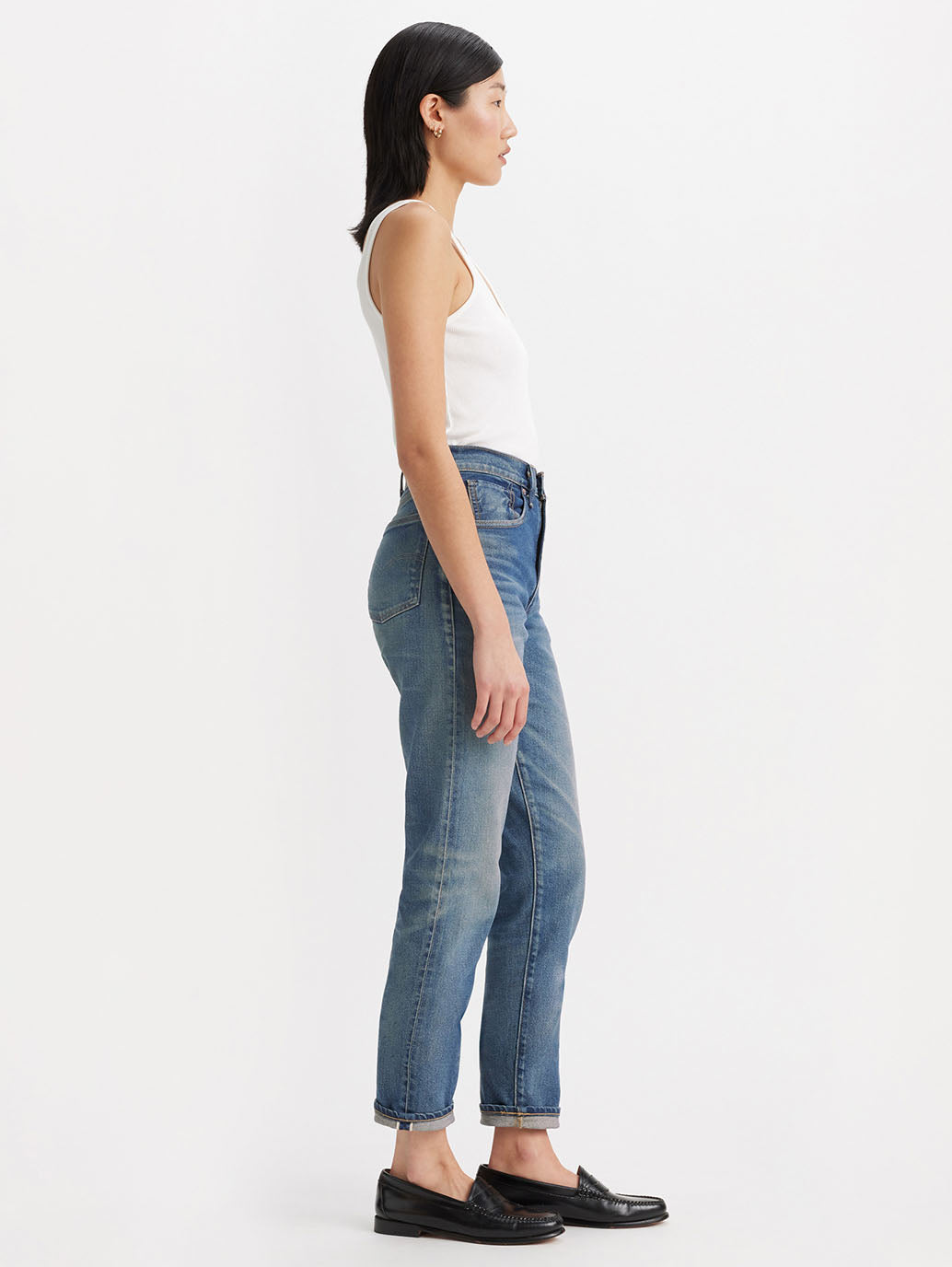 BORROWED FROM THE BOYS ミディアムインディゴ MADE IN JAPAN