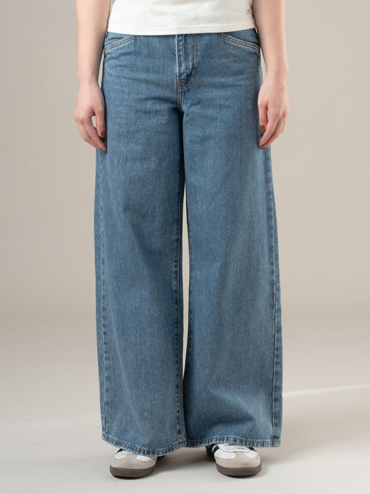 94 BAGGY WIDE LEG ジーンズ ミディアムインディゴ
