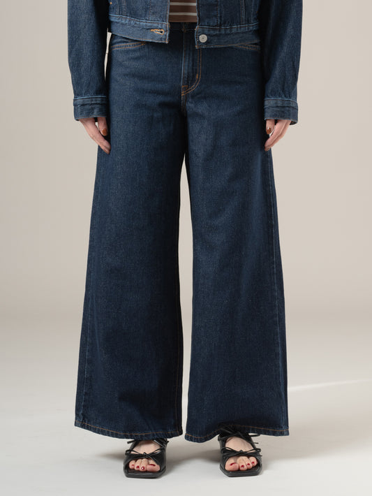 94 BAGGY WIDE LEG ジーンズ ダークインディゴ
