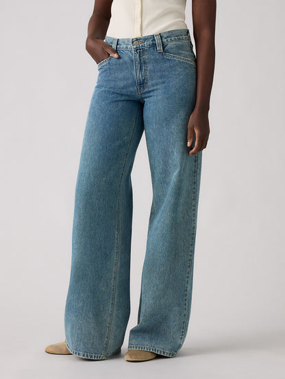 94 BAGGY WIDE LEG ジーンズ ミディアムインディゴ