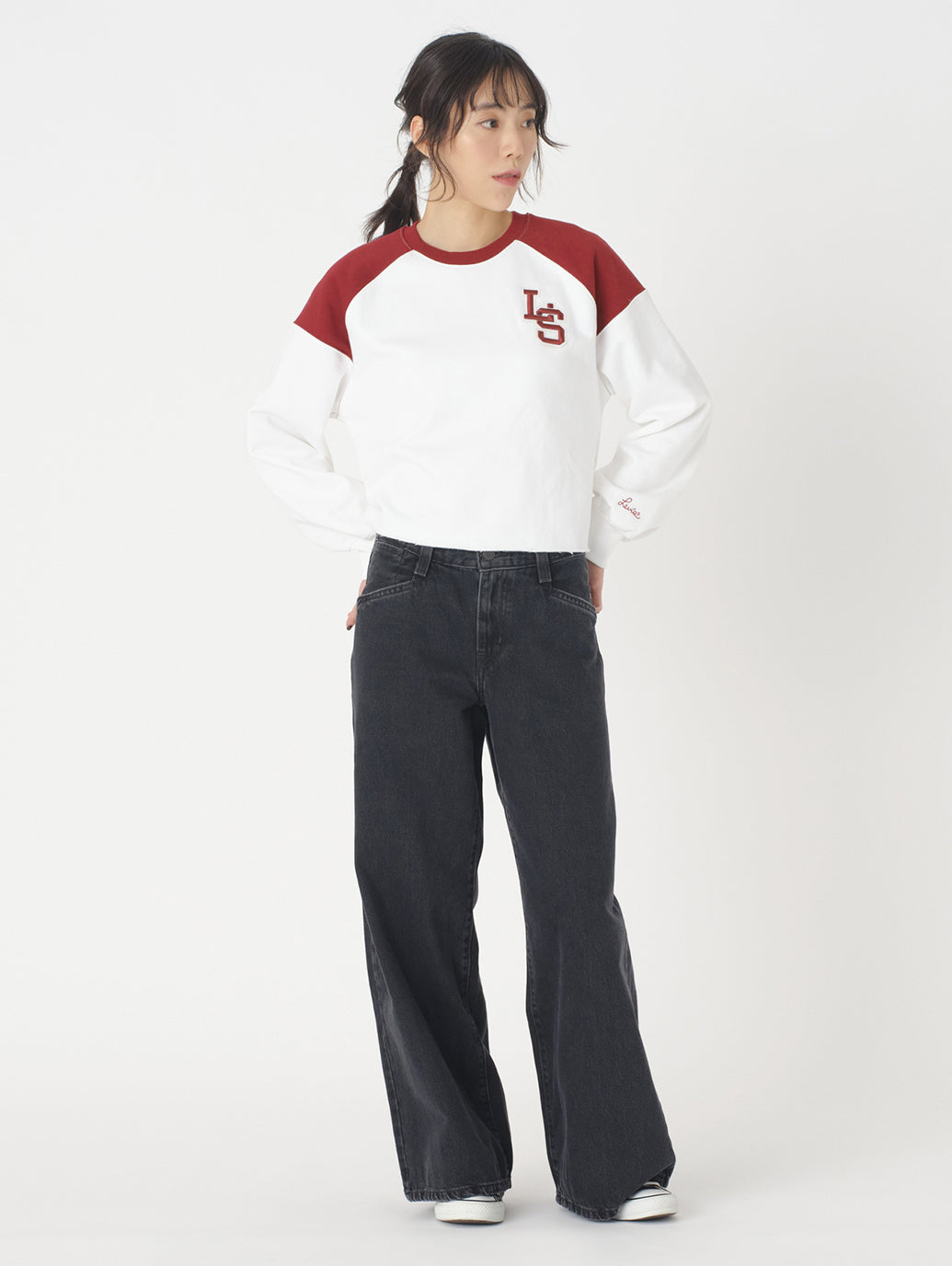 グラフィック クルーネックスウェットシャツ – リーバイス®公式