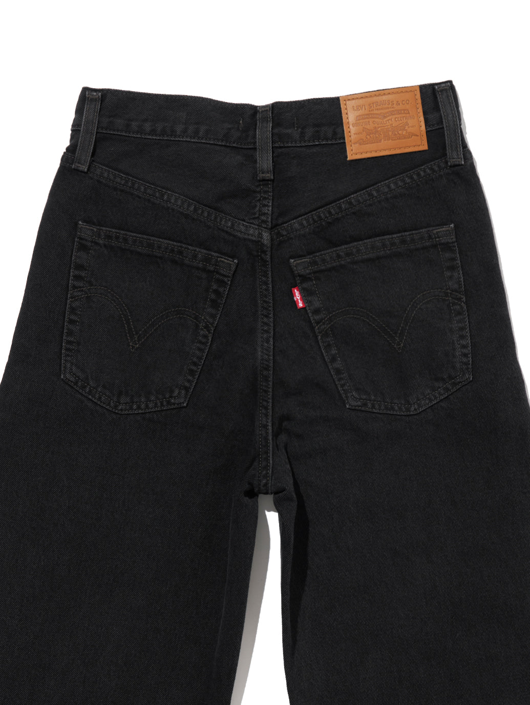 RIBCAGE WIDE LEG ブラック