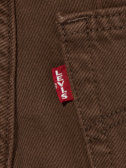 RIBCAGE WIDE LEG ジーンズ ブラウン