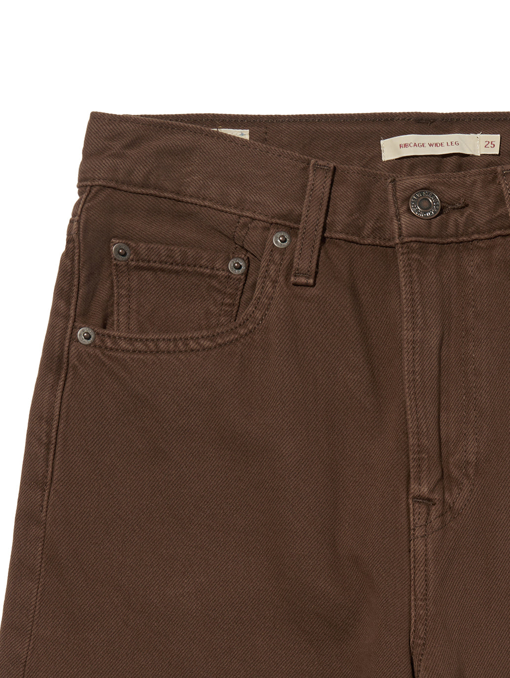 RIBCAGE WIDE LEG ジーンズ ブラウン – リーバイス®公式オンラインストア