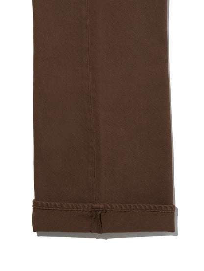 RIBCAGE WIDE LEG ジーンズ ブラウン