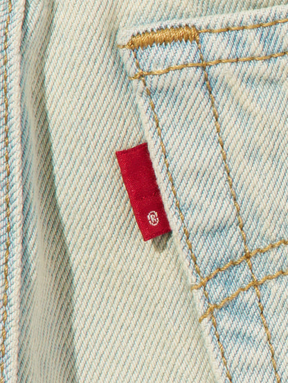 RIBCAGE WIDE LEG ジーンズ ライトインディゴ