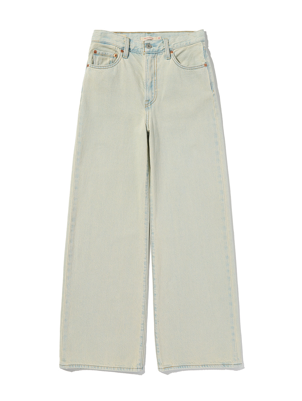 RIBCAGE WIDE LEG ジーンズ ライトインディゴ