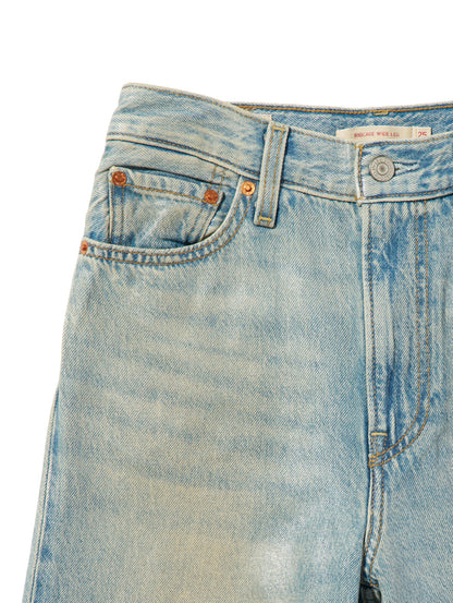 RIBCAGE WIDE LEG ジーンズ ライトインディゴ