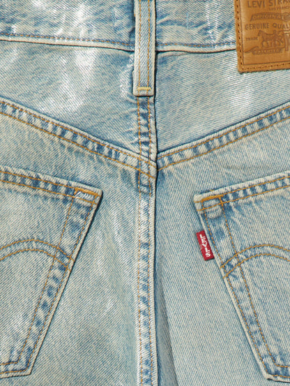 RIBCAGE WIDE LEG ジーンズ ライトインディゴ