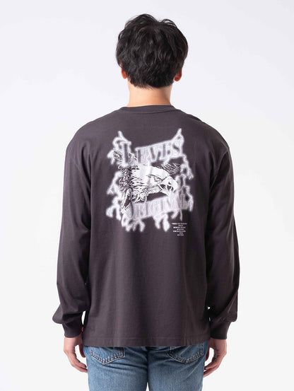 グラフィック ロングスリーブTシャツ