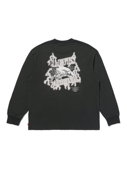 グラフィック ロングスリーブTシャツ