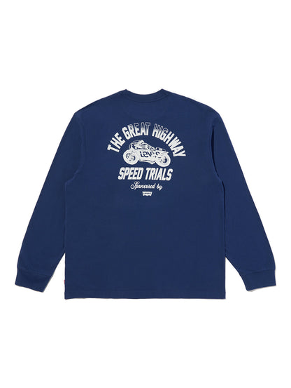 グラフィック ロングスリーブTシャツ