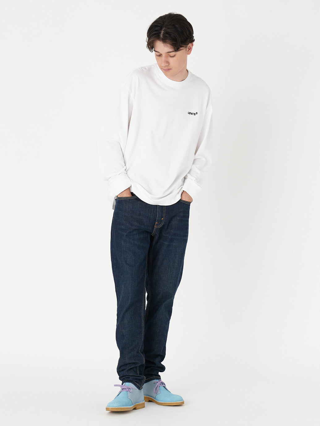 AUTHENTIC ロングTシャツ ホワイト – リーバイス®公式オンラインストア