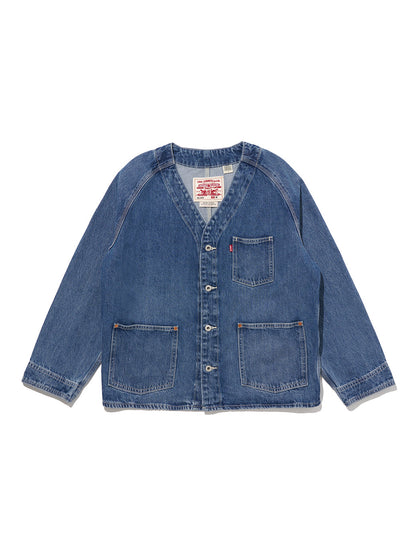 UNION ENGINEER カーディガン ミディアムインディゴ HIGHLIGHTS 