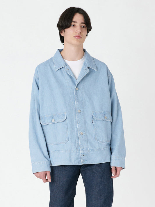 MADE IN JAPAN ユーティリティトラッカージャケット ライトインディゴ SEASONAL RINSE 