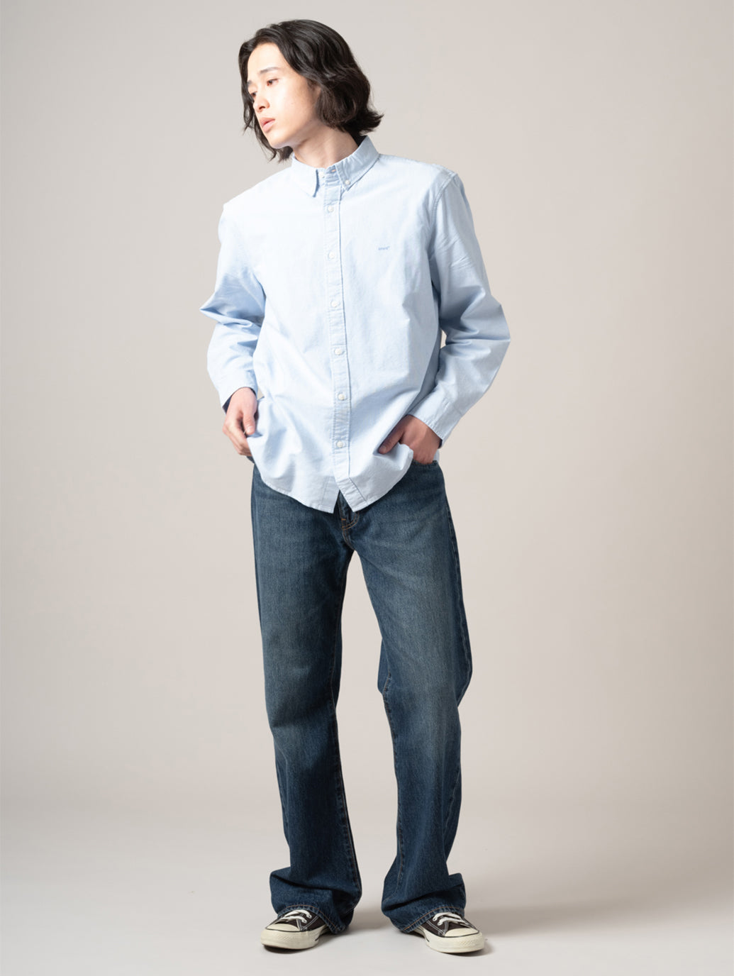 本革のボタンダウンシャツ　バナリパ　L〜XL AUTHENTIC ボタンダウンシャツ – リーバイス®公式オンラインストア