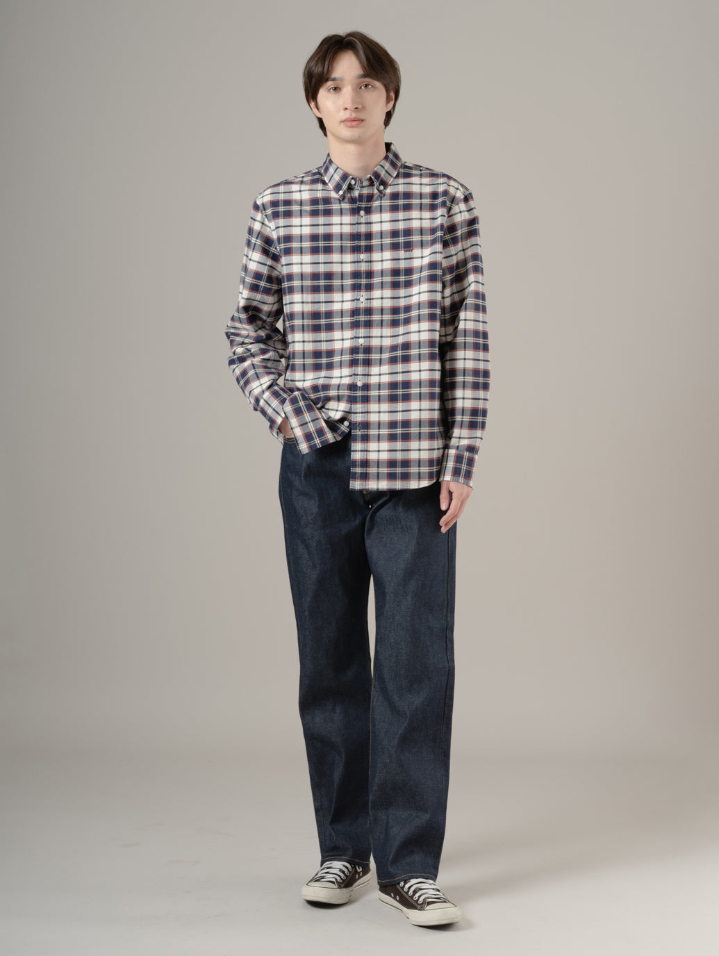 オーセンティック ボタンダウンシャツ