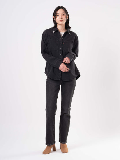 TEODORA ウエスタンシャツ