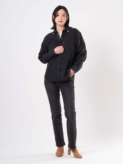 TEODORA ウエスタンシャツ