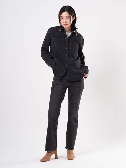 TEODORA ウエスタンシャツ