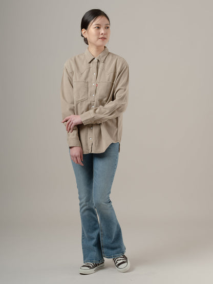 TEODORA ウエスタンシャツ