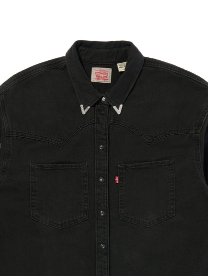 TEODORA ウエスタンシャツ