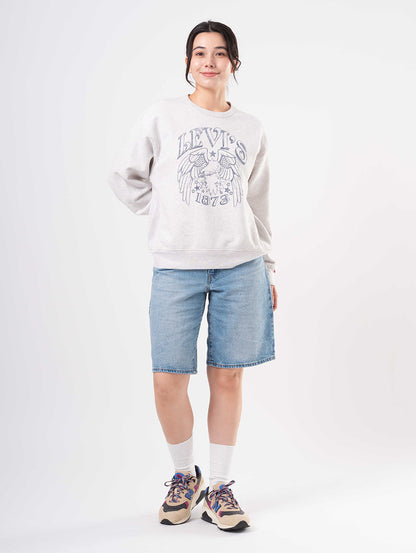 グラフィック ヘリテージ クルーネックスウェットシャツ