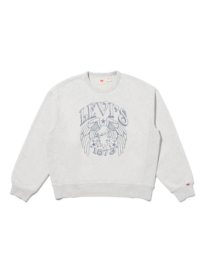 グラフィック ヘリテージ クルーネックスウェットシャツ