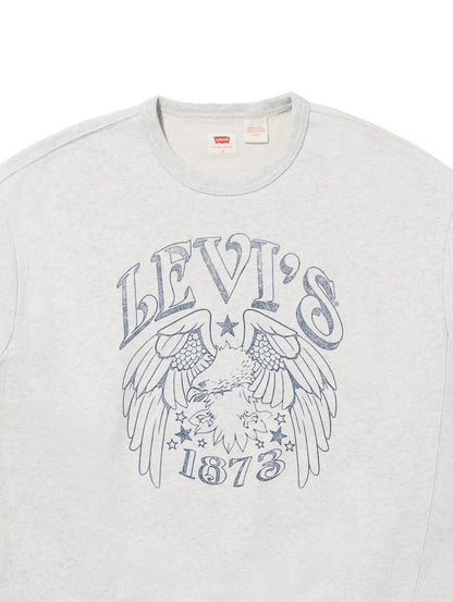 グラフィック ヘリテージ クルーネックスウェットシャツ