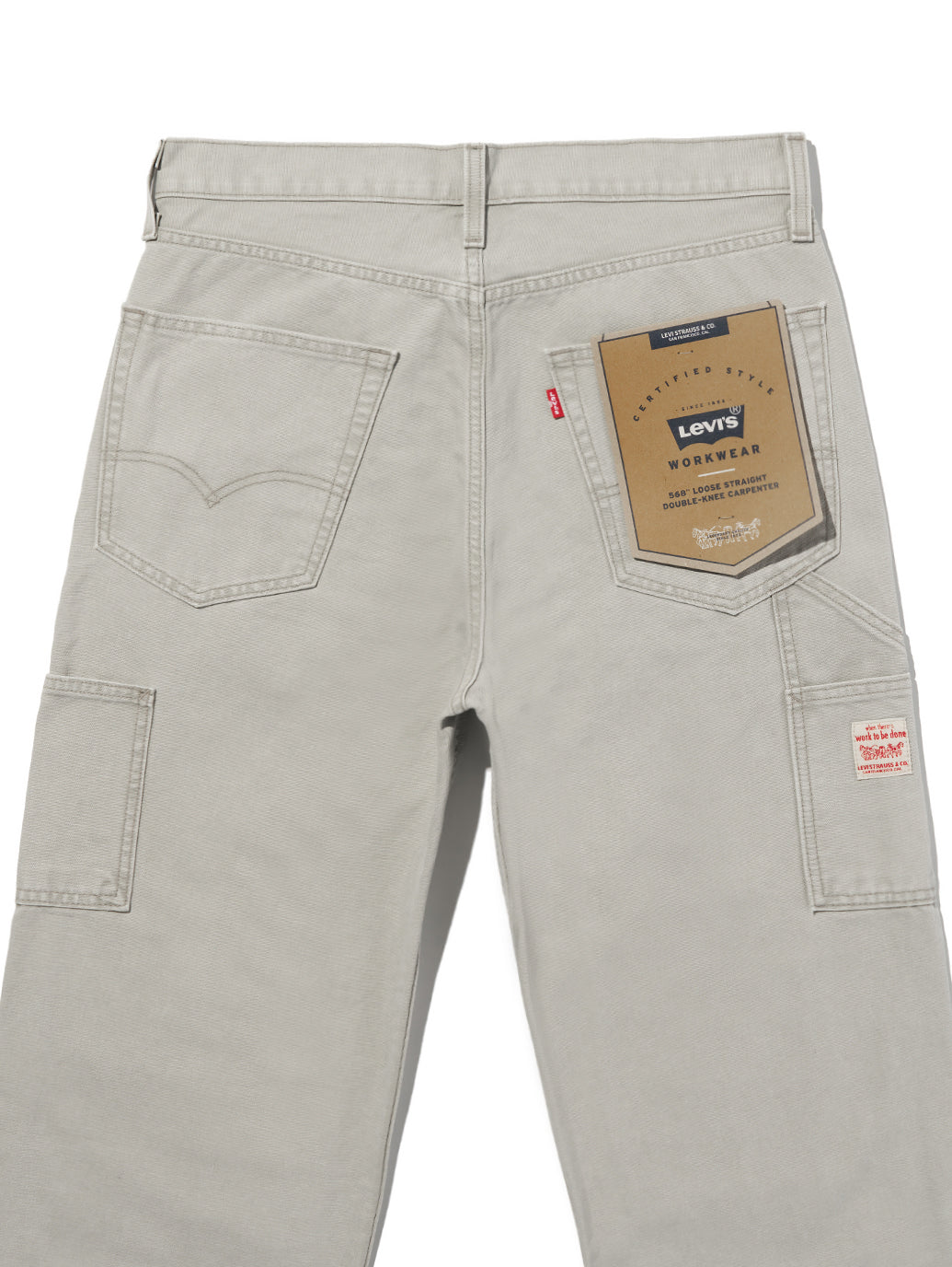 WORKWEAR 568™ STAY LOOSE ダブルニー ジーンズ グレー