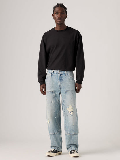WORKWEAR 568™ ルーズストレートダブルニージーンズ ライトインディゴ