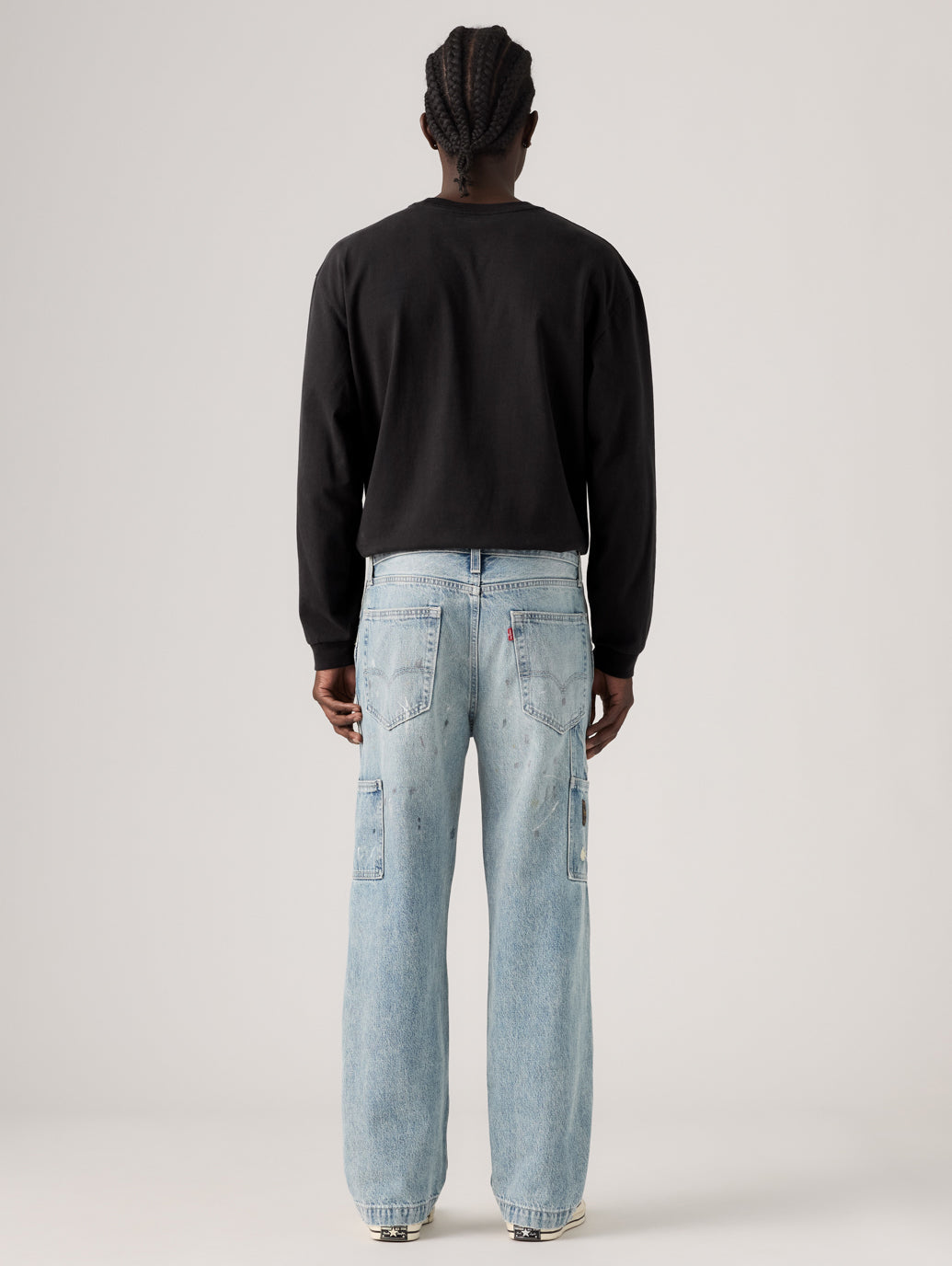 WORKWEAR 568™ ルーズストレートダブルニージーンズ ライトインディゴ