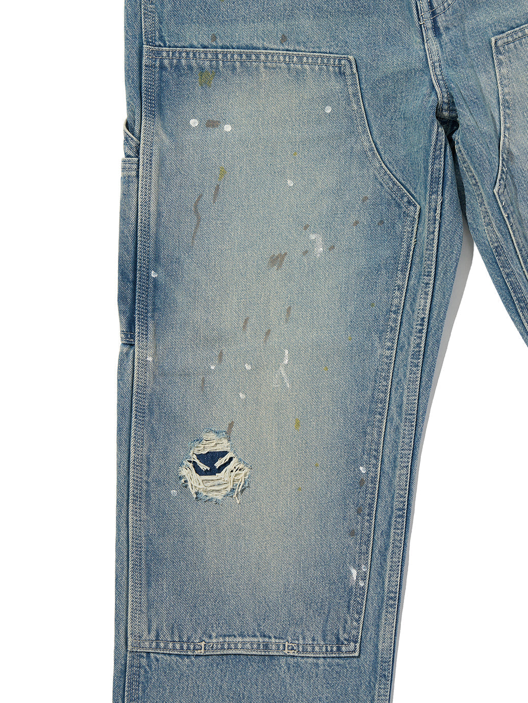 WORKWEAR 568™ ルーズストレートダブルニージーンズ ライトインディゴ