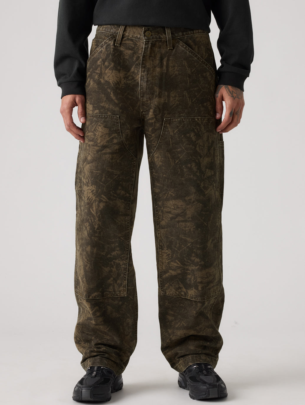 WORKWEAR 568™ ルーズストレートダブルニーパンツ オリーブ
