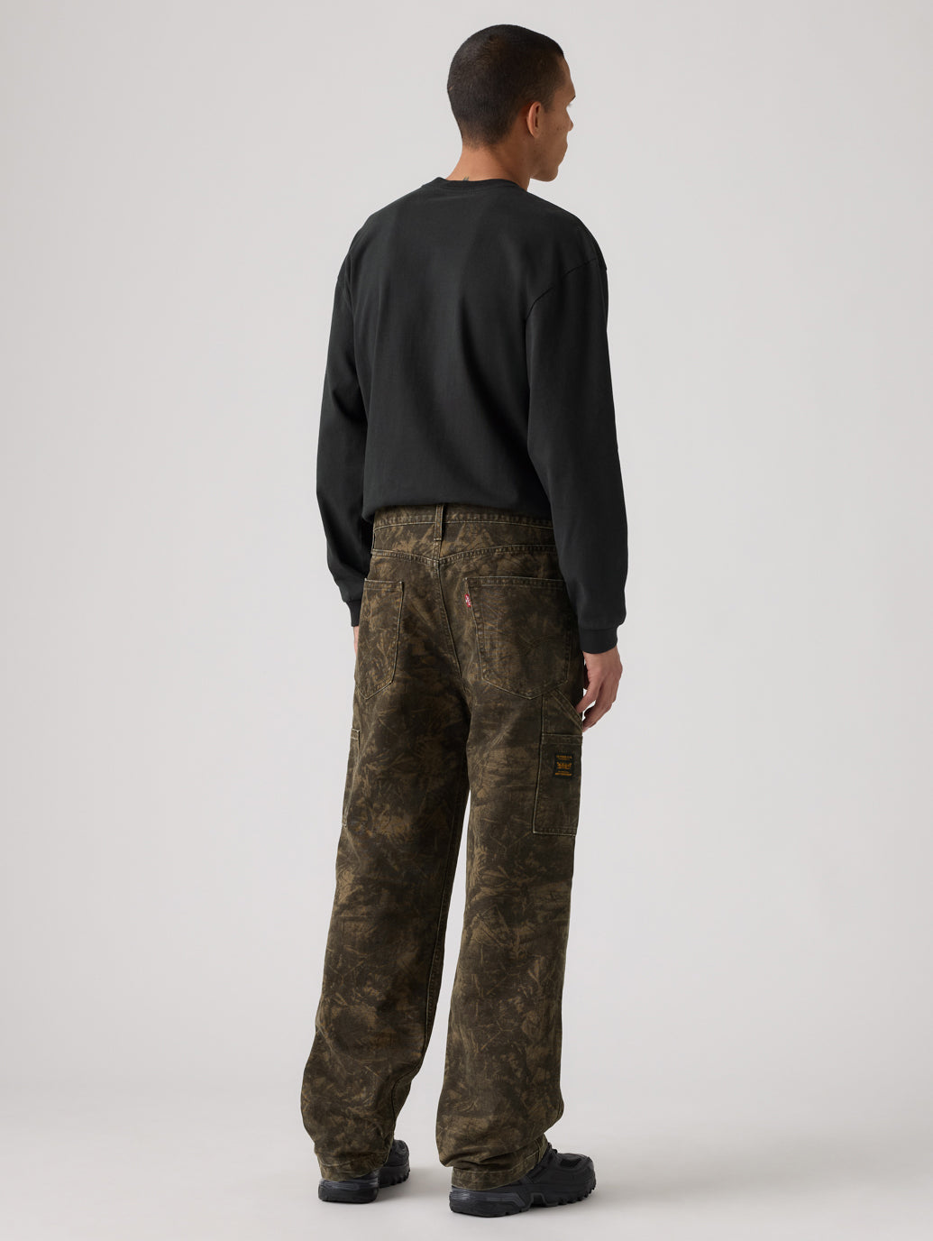 WORKWEAR 568™ ルーズストレートダブルニーパンツ オリーブ