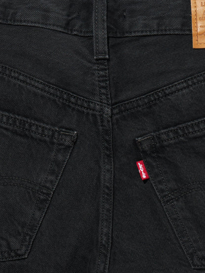 BAGGY DAD WIDE LEG ジーンズ ブラック