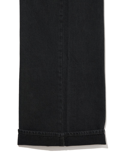 BAGGY DAD WIDE LEG ジーンズ ブラック